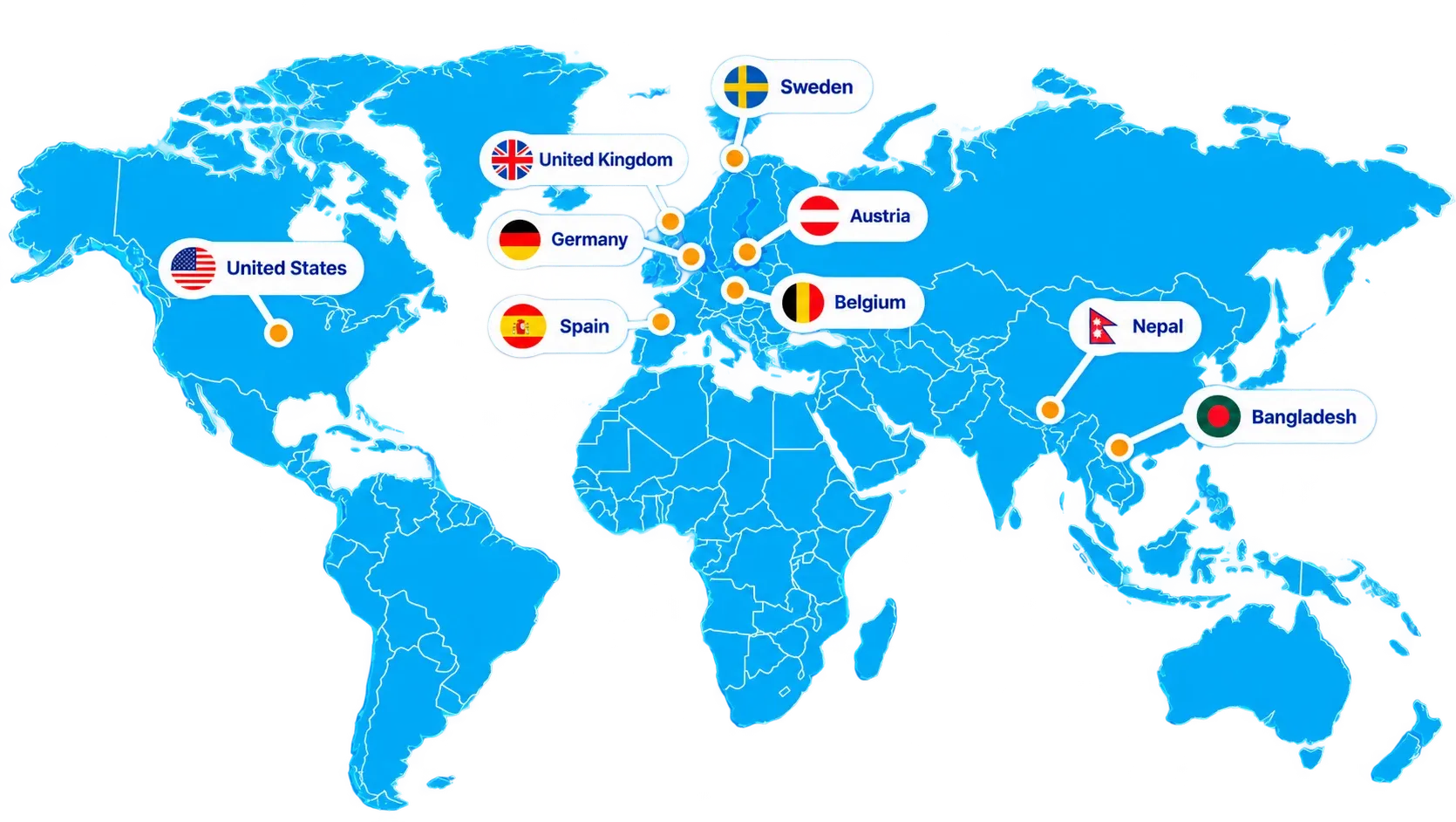 Surface Paints Global Presence